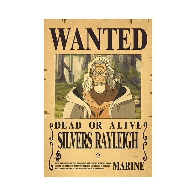 Anime One Piece inspired "WANTED" Posters/Wallpapers - Premium Edition